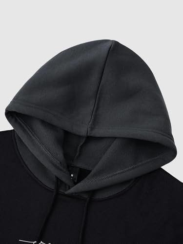 Lymio Hoodie|| Sweatshirt for Unisex || Unisex Hoodie and Sweatshirt (H-47-Black-S) - Image 4