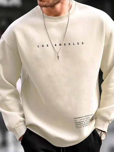 Lymio Sweatshirt || Hoodie for Unisex || Unisex Hoodie and Sweatshirt (H-30-Khakhi-2XL) - Image 6