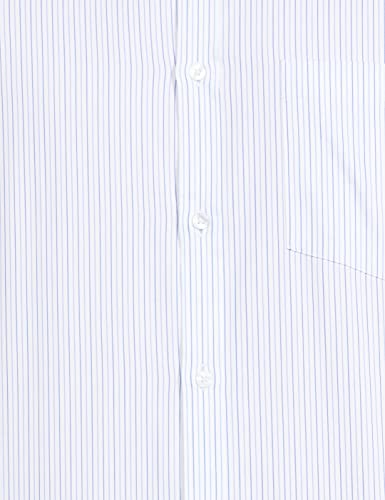 PARK AVENUE Men's Slim Shirt (PMSX16672-B4_Medium Blue 2XL) - Image 2