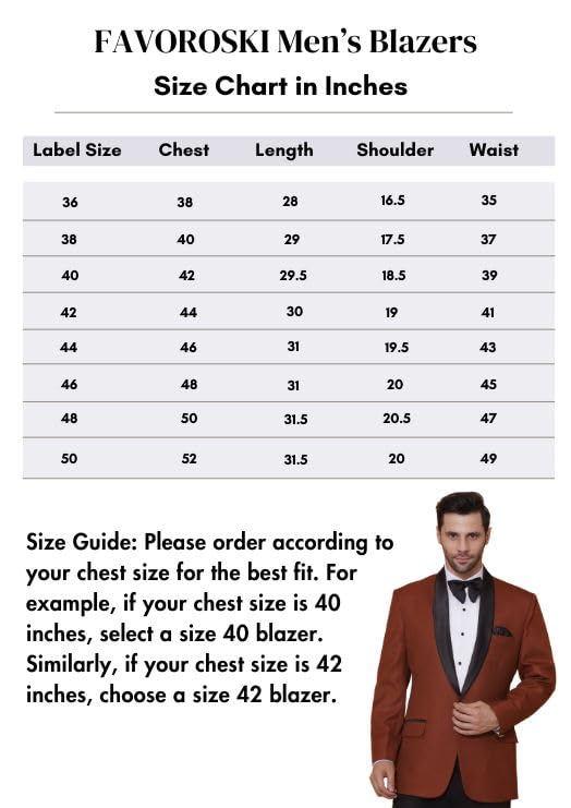 FAVOROSKI Tuxedo Blazer for Men with 2 Pockets | Rayon Slim Fit Blazers | Ethnic Wear Tuxedos | One Button Solid Tuxedo Blazers in Shawl Collar | Blazer for Wedding, Festive, Formal Dusty Pink - Image 5