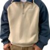 JVX Men Sweatshirts || Sweatshirts for Men || Wool Sweater || Unisex Hoodie ||Hoodie (SWEATSHIRT-09) (in, Alpha, S, Navy)