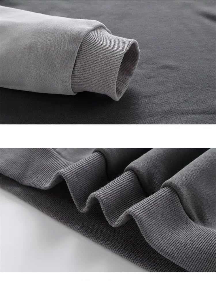 TAGAS Men's Streetwear Graphic Hoodie|Sweatshirt for Men Stylish | Hoodie (Sweatshirt) for Mans| Grey - Image 3