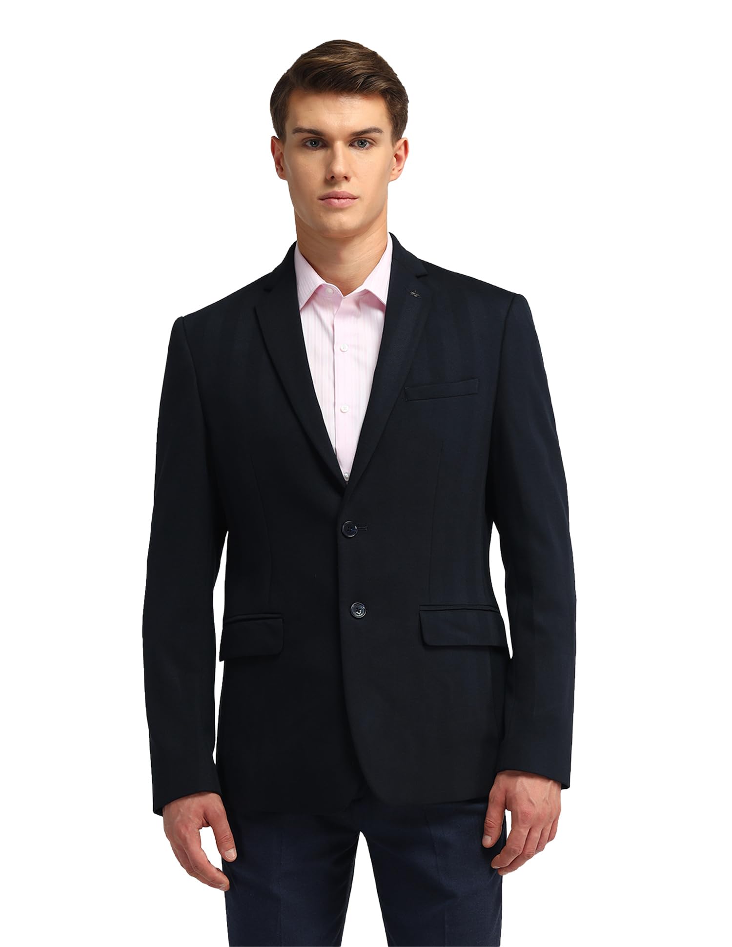 Arrow Men's Classic Slim Formal Blazer (ARAIBZ5063_Blue