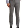 Symbol Men's Stretchable Formal Pants | Trousers (Slim Fit) (Grey 2_38) | Rise Style: Low Rise
