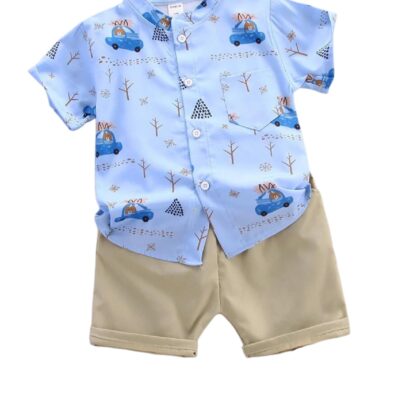 CUTIECRAZE Boy clothing set || shirt And Shorts Set (DSS-47-1-2)