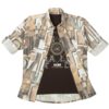 CAVIO Boys Cotton Lycra Printed Full Sleeves Shirt and T-Shirt Brown