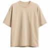 Cshitra Men's Premium Oversized T Shirt Beige M