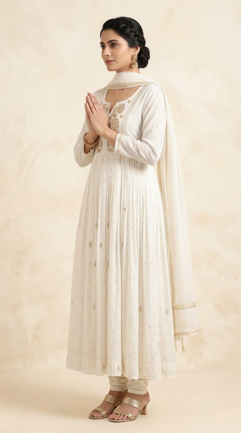 Gown White - Image 3