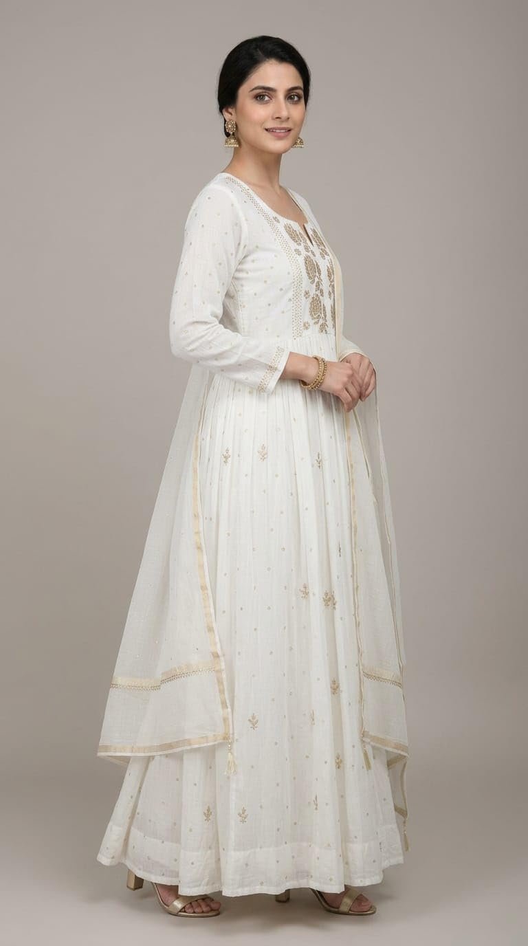 Gown White - Image 2