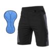 Generic Men 3D Padded Mountain Bike Cycling Shorts Breathable Loose-Fit Outdoor Sports MTB Cycling Running Shorts