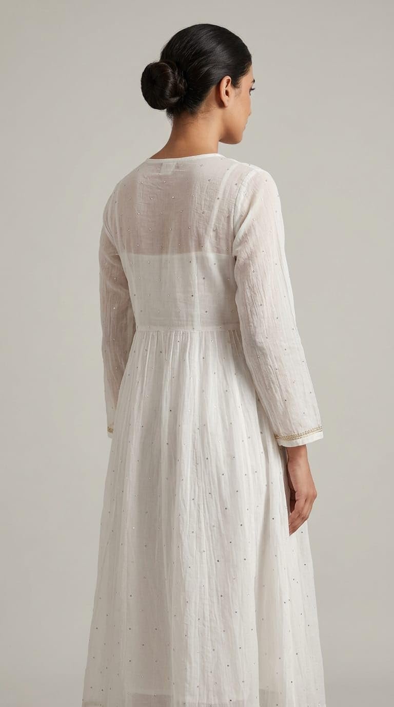 Gown White - Image 4