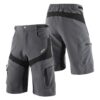Generic Men Cycling Shorts Quick Drying Breathable Outdoor Sports Running Bike Riding Casual Shorts with 6 Pockets
