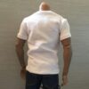 10x1/6 White Loose Round Neck Short T-Shirt Top for 12 inch Male Action (19750410LRDES)