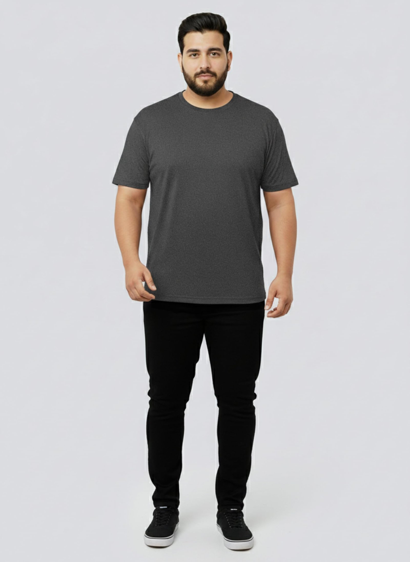 West Gate Clothing Plus Size T-Shirt for Men | Cotton Mens Tshirt 2XL,3XL,4XL,5XL,6XL,7XL,8XL | Travel,Gym T-Shirt | Solid Tshirts | Combo Pack of 2 - Image 6