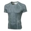Generic Men Sport Shirts Short Sleeved T-Shirt O Ne Qui -Dry rformance Athletic Gym Running Workout Training Tees Casual Tops//