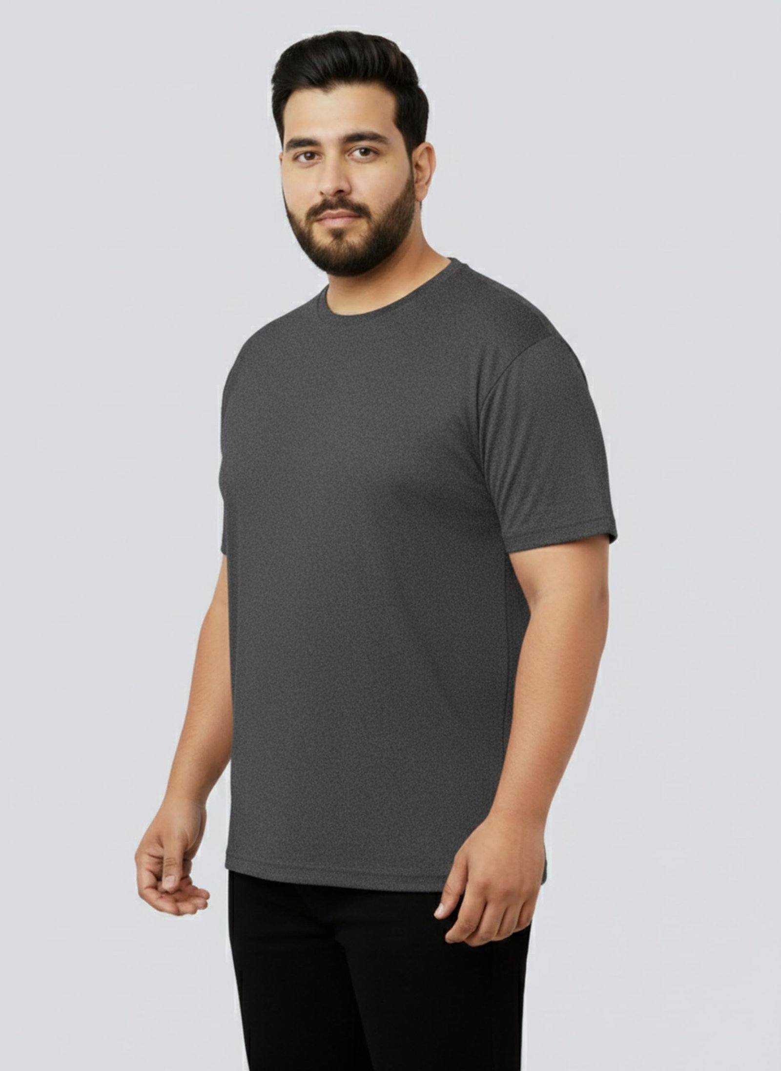 West Gate Clothing Plus Size T-Shirt for Men | Cotton Mens Tshirt 2XL,3XL,4XL,5XL,6XL,7XL,8XL | Travel,Gym T-Shirt | Solid Tshirts | Combo Pack of 2 - Image 5
