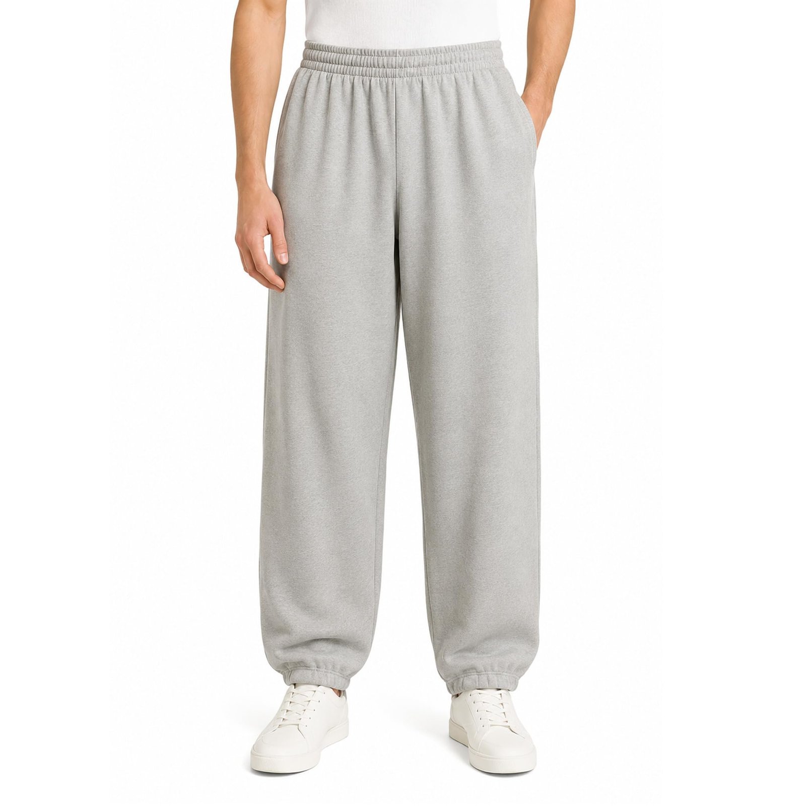 Northern™ Men's Oversized Sweatpants, Heather Grey