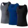 Generic 3 Pack Men Gym Tank Tops Y-Back Workout Muscle Tee Fitness Bodybuilding T Shirts