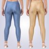 Just Fit Womens Ankle Length Shimmer Legging Multicolour